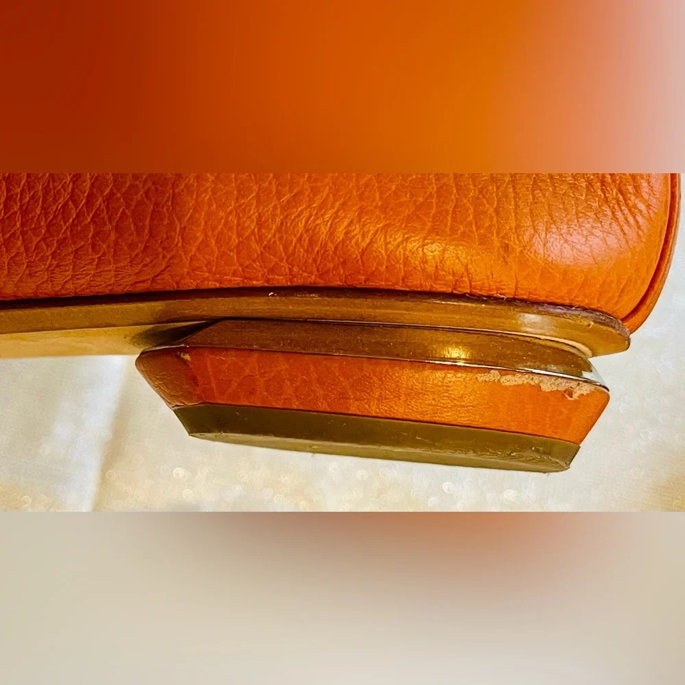 Nicholas Kirkwood Beya Orange Loafers (39 IT) 8 US - Picture 7 of 10